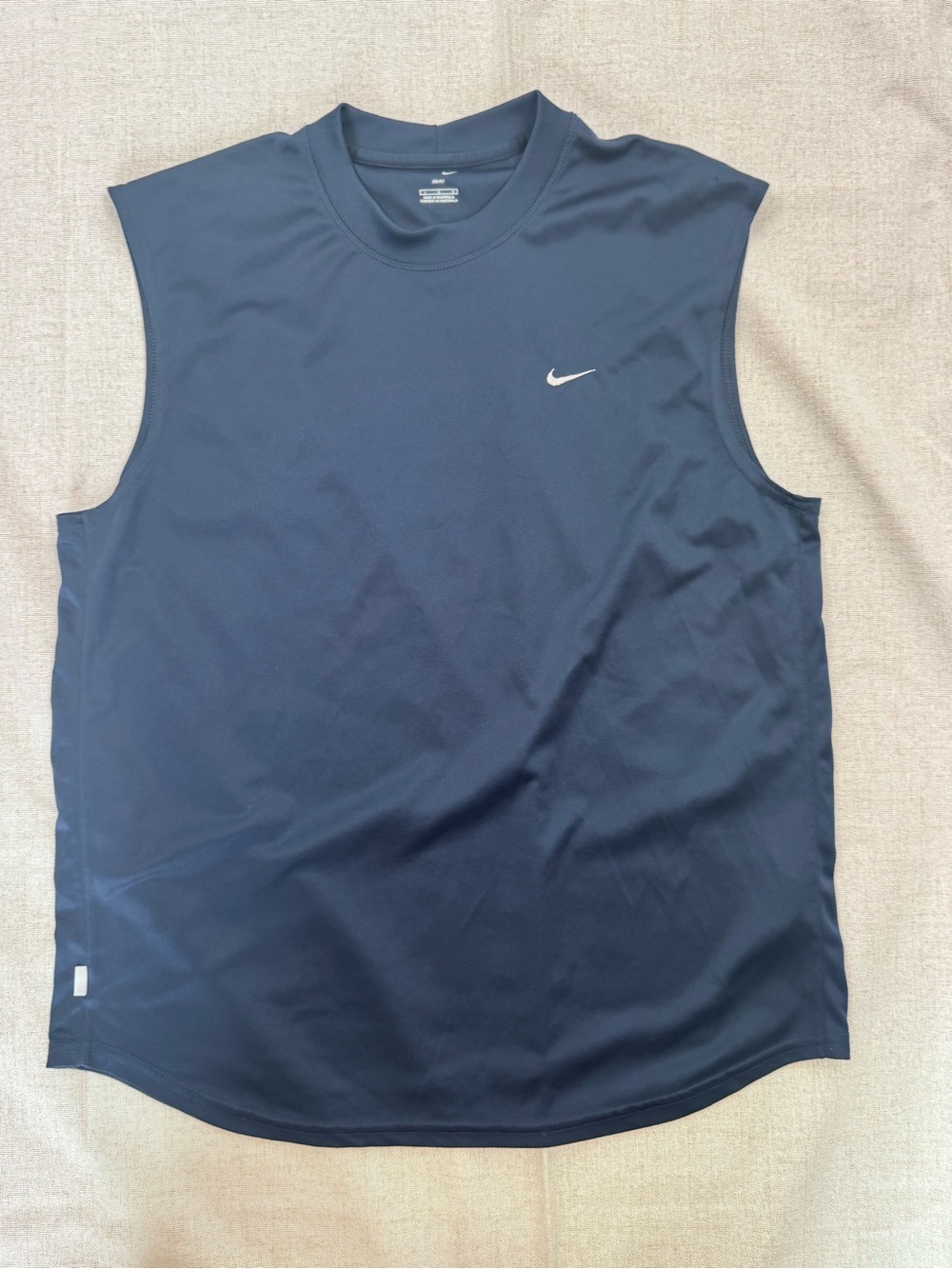 Nike Men’s Navy Blue Sleeveless Training Tank